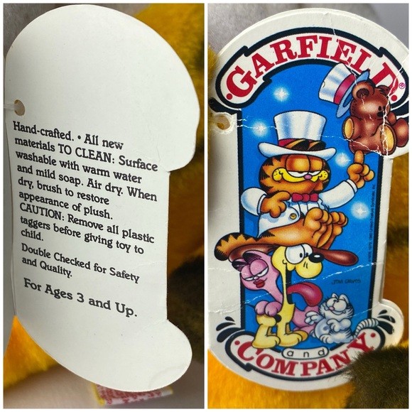 GARFIELD Plush Collector Stuffed Animal - Picture 4 of 6